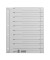Trennblätter 1654 1654-00-85 A4 grau 200g 