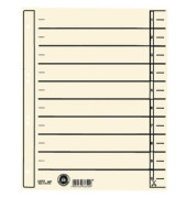 Trennbl&auml;tter 1657-00-11 A4 chamois 200g 