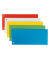 Trennstreifen 1679-60-99 Blanko-Trennstreifen farbig sortiert 180g gelocht 24x10,5cm 