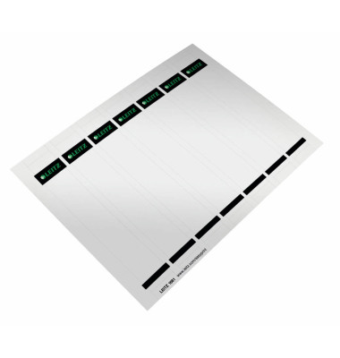 Rückenschilder 1681 30 x 190 mm weiß zum einstecken 175 Stück Rückenschilder 1681 30 x 190 mm weiß zum einstecken 175 Stück