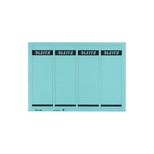 4002432332670 - selbstklebende Rückenschilder 1685 1685-20-35 blau breit kurz 615x192mm (BxH) selbstklebend permanent  4002432332670 100 Stück