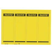 R&uuml;ckenschilder 1685-20-15, gelb, breit/kurz, 61,5x192mm, selbstklebend, permanent 