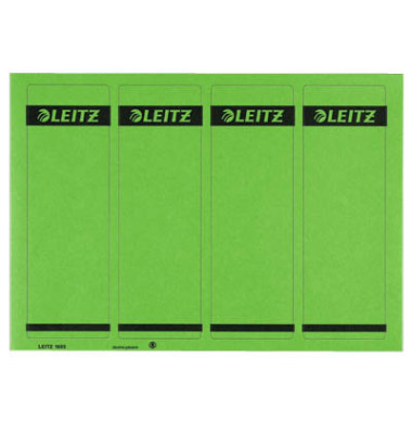 selbstklebende Rückenschilder 1685 1685-20-55 grün breit/kurz 61,5x192mm (BxH) permanent 