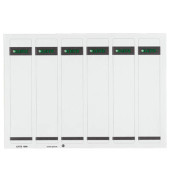 R&uuml;ckenschilder 1686-20-85, wei&szlig;, schmal/kurz, 39x192mm, selbstklebend, permanent 