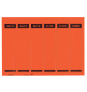 R&uuml;ckenschilder 1686-20-25, rot, schmal/kurz, 39x192mm, selbstklebend, permanent 