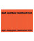 selbstklebende Rückenschilder 1686 1686-20-25 rot schmal/kurz 39x192mm (BxH) selbstklebend permanent 