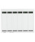 selbstklebende Rückenschilder 1686 1686-00-85 weiß schmal/kurz 39x192mm (BxH) selbstklebend permanent 