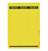 selbstklebende Rückenschilder 1687 1687-00-15 gelb breit/lang 61,5x285mm (BxH) permanent 