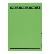 R&uuml;ckenschilder 1687-00-55, gr&uuml;n, breit/lang, 61,5x285mm, selbstklebend, permanent 