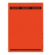 R&uuml;ckenschilder 1687-00-25, rot, breit/lang, 61,5x285mm, selbstklebend, permanent 