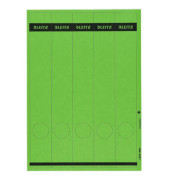 R&uuml;ckenschilder 1688-00-55, gr&uuml;n, schmal/lang, 39x285mm, selbstklebend, permanent 