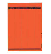 R&uuml;ckenschilder 1688-00-25, rot, schmal/lang, 39x285mm, selbstklebend, permanent 