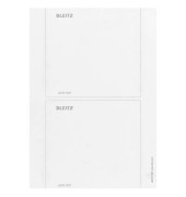 R&uuml;ckenschilder 1691-00-85, wei&szlig;, schmal/kurz, 146x156mm, einsteckbar