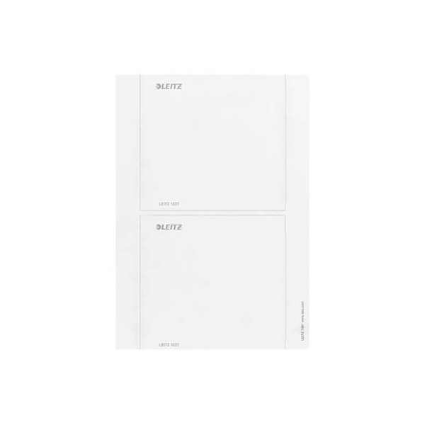 AKTION: LEITZ Einsteck-Rückenschilder 1691 grau für 6,2 cm Rückenbreite, 10 Blatt mit Prämie nach Registrierung