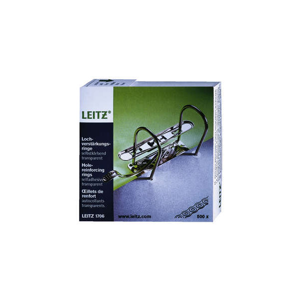 4002432302918 - Lochverstärkungsringe selbstklebend PP weiß 4002432302918 17060000 500 Stück