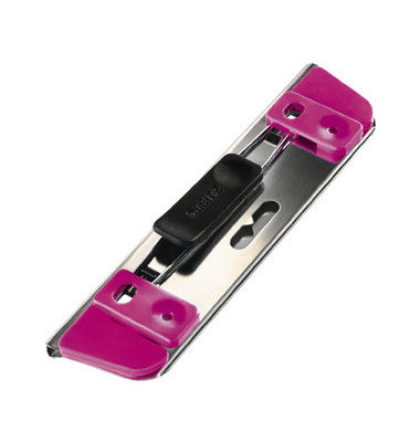 Tippklemmerlocher Active 1728-60-23 pink-metallic bis 0,2mm 2 Blatt mit Abheftfunktion