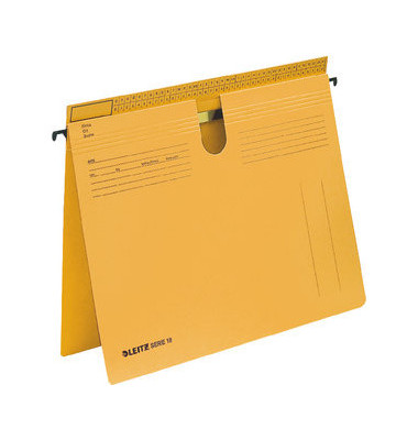 Hängehefter SERIE 18 1814-00-15, A4 gelb Recyclingkarton 250g