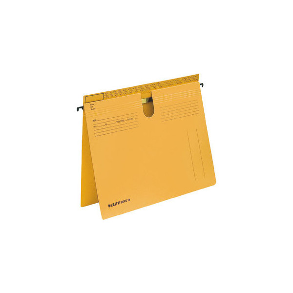 4002432303052 - SERIE 18 Hängehefter 1814 DIN A4 Behördenheftung und Kaufmännische Heftung V-Base 15 mm 250 g m2 Gelb 100% Recycelter Manila-Karton