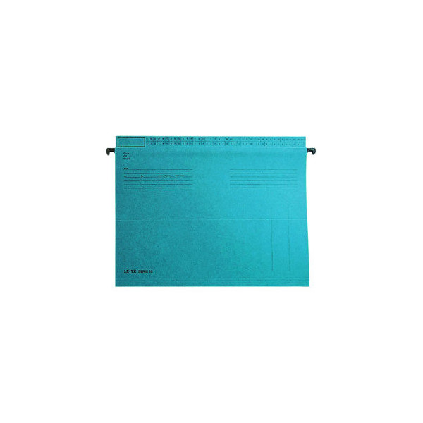 25 Stück Leitz Hängemappe A4 SERIE18 blau Manilakarton seitlich offen 18150035 4002432303120 Leitz