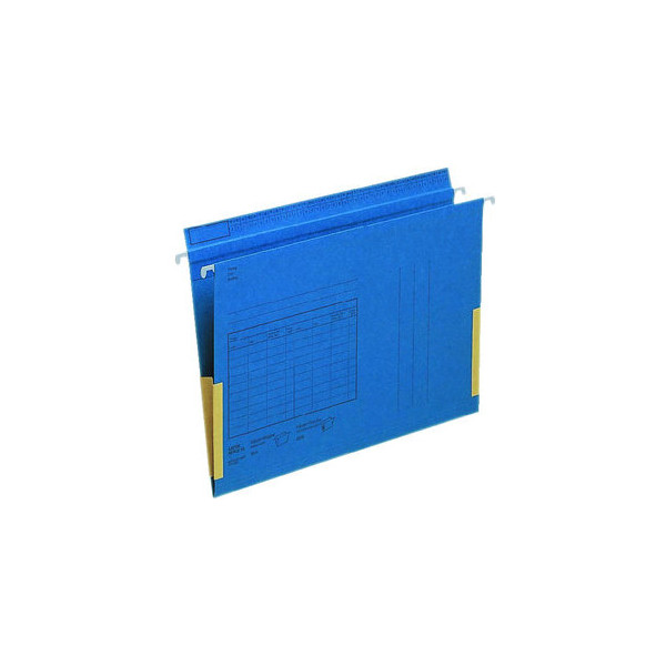 4002432303151 - Hängetasche A4 SERIE 18 blau Manilakarton seitliche Frösche 18160035 4002432303151 25 Stück