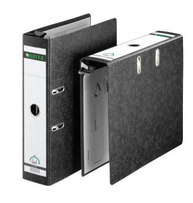 Hängeordner 1821 1821-00-00, A4 80mm breit Karton Wolkenmarmor schwarz