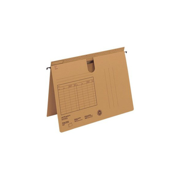 4002432303229 - Hängehefter SERIE 18 1834-00-00 A4 natronbraun Recyclingkarton 250g 4002432303229 Leitz