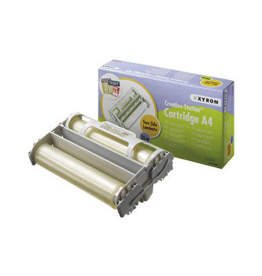 Laminierrolle Xyron Creative Station 18644, bis A4, 215mm x 10m, glänzend, mit Kassette	