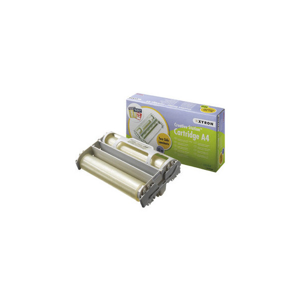 5411313186445 - Laminierrolle Creative Station 18644 bis A4 215mm x 10m 80mic x2 glänzend mit Kassette	 5411313186445 Xyron
