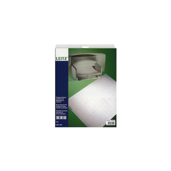 4002432335244 - Beschriftungsetikett ALPHA® ALPHA® Vollsichtreiter 6114 6115 6116 6124 Karton weiß 975 Etik Pack