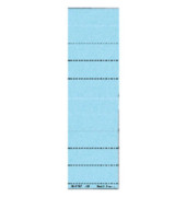 1901-00-35 Beschriftungsschilder 4zlg. blau 60mm breit 100 Stück