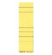1901-00-15 Beschriftungsschilder 4zlg. gelb 60mm breit 100 Stück