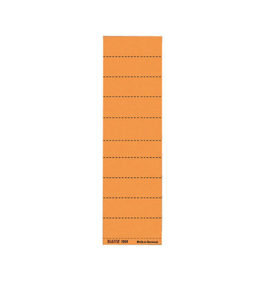 1901-00-45 Beschriftungsschilder 4zlg. orange 60mm breit