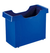 H&auml;ngeregister-Box 1908-00-35 Plus Uni-Box, blau, f&uuml;r 20 Mappen A4