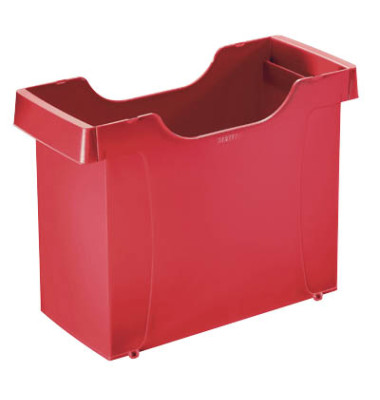 H&auml;ngeregister-Box 1908-00-25 Plus Uni-Box, rot, f&uuml;r 20 Mappen A4