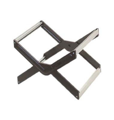 H&auml;ngemappenkorb 1909 dunkelgrau bis 25 Mappen leer