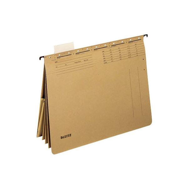 4002432303861 - AKTION LEITZ Personalhefter ALPHA® 1983 Karton naturbraun DIN A4 4x kaufmännische Heftung 1 St mit Prämie nach Registrierung