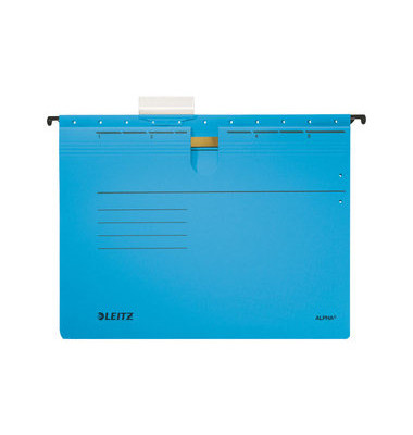 Hängehefter ALPHA 1984-00-35, A4 blau Karton 275g