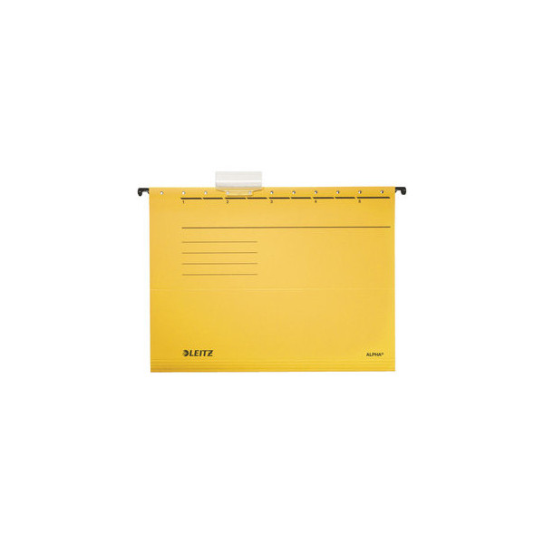 4002432332069 - Hängemappe A4 ALPHA gelb 250g Karton 19850015 4002432332069 Leitz