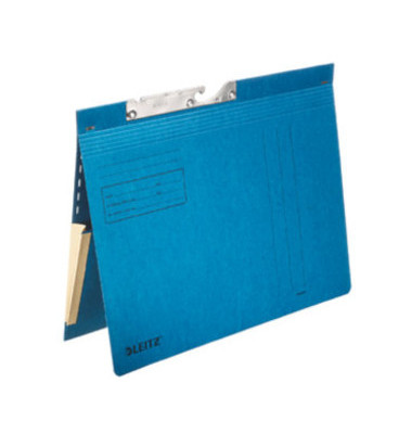 Pendelhefter COMBI 2011-00-35, A4 blau Recyclingkarton 320g