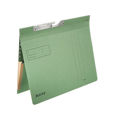 Pendelhefter COMBI 2011-00-55, A4 grün Recyclingkarton 320g