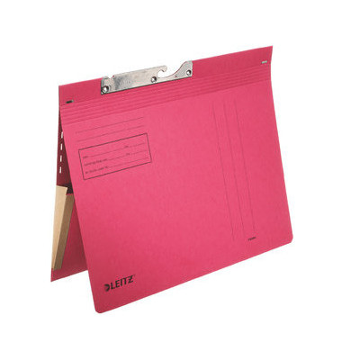 Pendelhefter COMBI 2011-00-25, A4 rot Recyclingkarton 320g