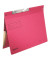 Pendelhefter COMBI 2011-00-25, A4 rot Recyclingkarton 320g
