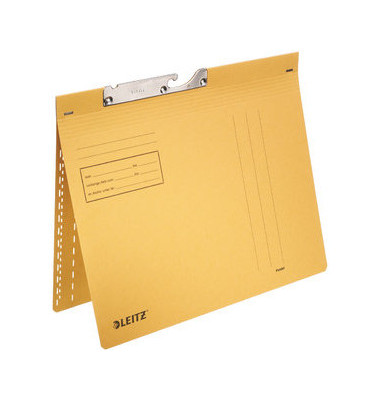 Pendelhefter COMBI 2014-00-15, A4 gelb Recyclingkarton 250g