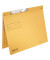 Pendelhefter COMBI 2014-00-15, A4 gelb Recyclingkarton 250g