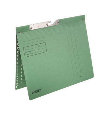 Pendelhefter COMBI 2014-00-55, A4 grün Recyclingkarton 250g