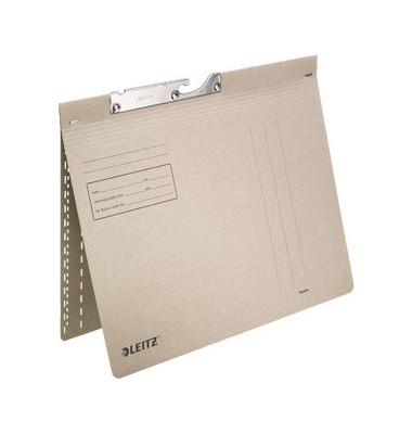 Pendelhefter COMBI 2014-00-85, A4 grau Karton 250g