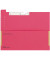 Pendelfehltasche 2029-00-25, A4 rot Recyclingkarton 320g