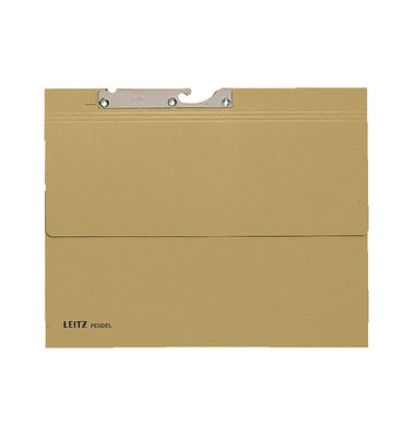 Pendeltasche Einfachst 2082-00-00, A4 chamois Karton 180g