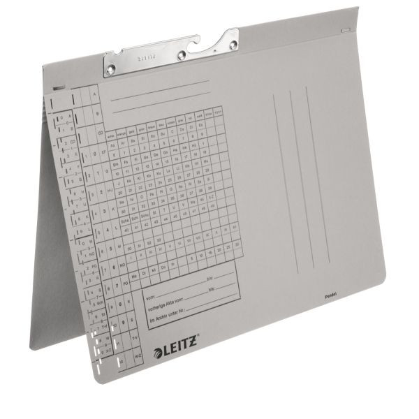 4002432304431 - Pendelhefter COMBI 2093-00-85 A4 grau Karton 320g Manilakarton 4002432304431 Leitz