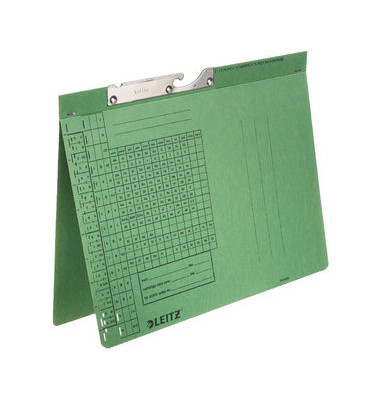 Pendelhefter COMBI 2094-00-55, A4 grün Recyclingkarton 250g